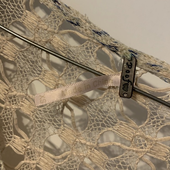 Cream Crocheted Sweater - Picture 3 of 3